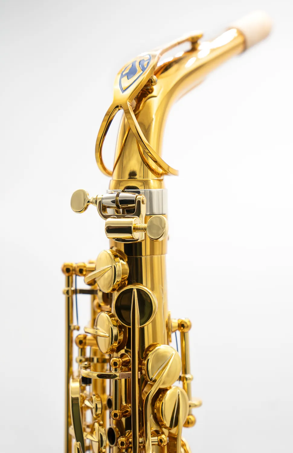 Selmer Paris Supreme Signature sax lyrahouder gelakt