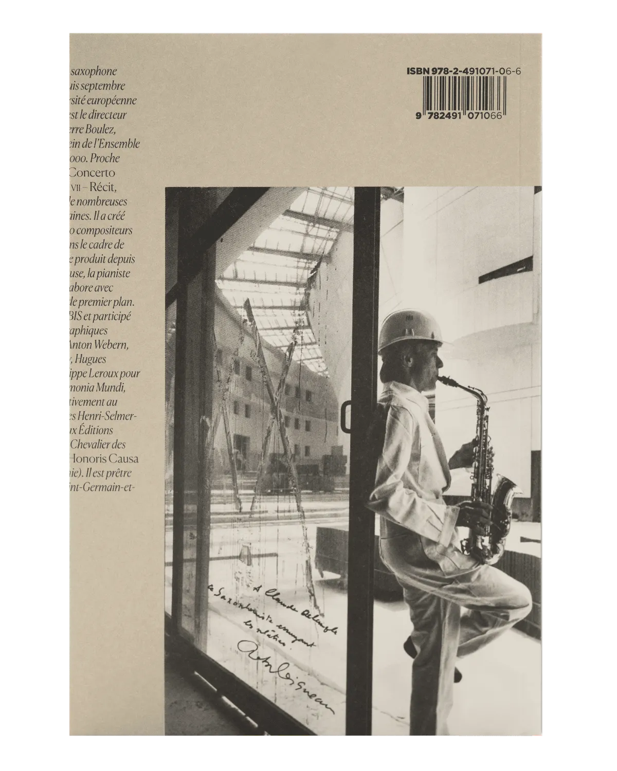 Selmer Paris Les Voies du Saxophone boek Delangle