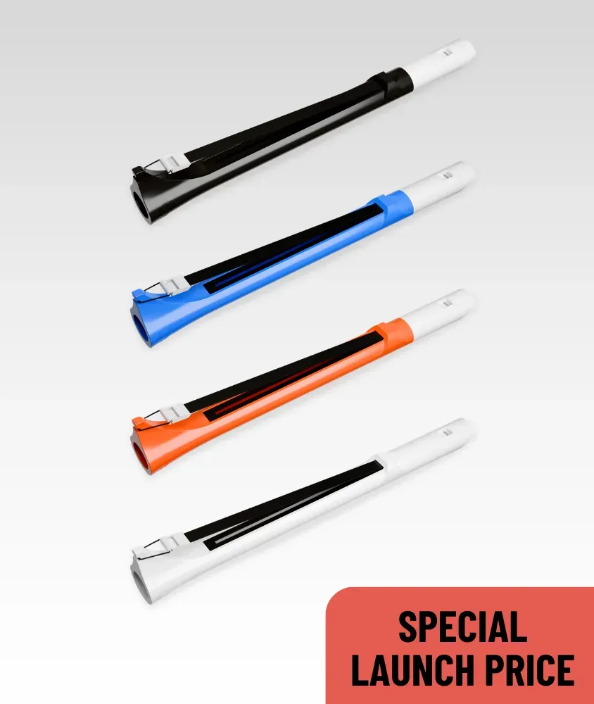 Glissonic Glissopipe L blokfluit low G 45 cm