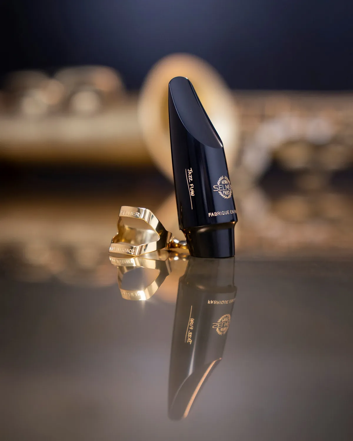 Selmer Paris Jazz Flow altsax mondstuk eboniet