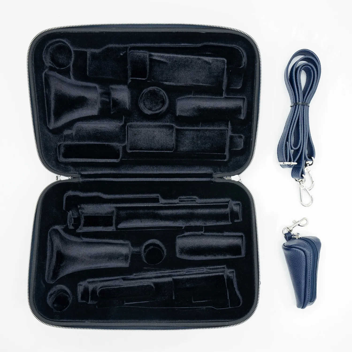 Selmer Paris Présence Delta Bes-klarinetkoffer blauw