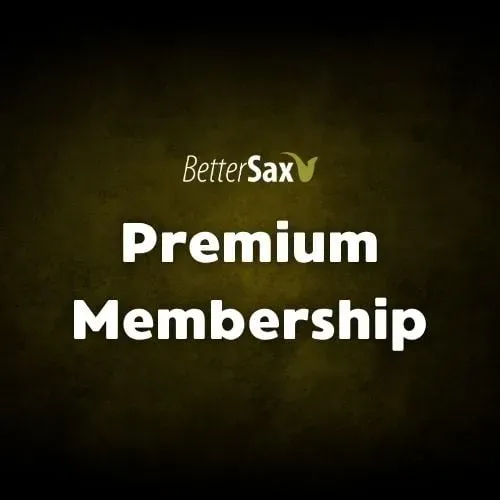 BetterSax Premium Membership saxofooncursus online