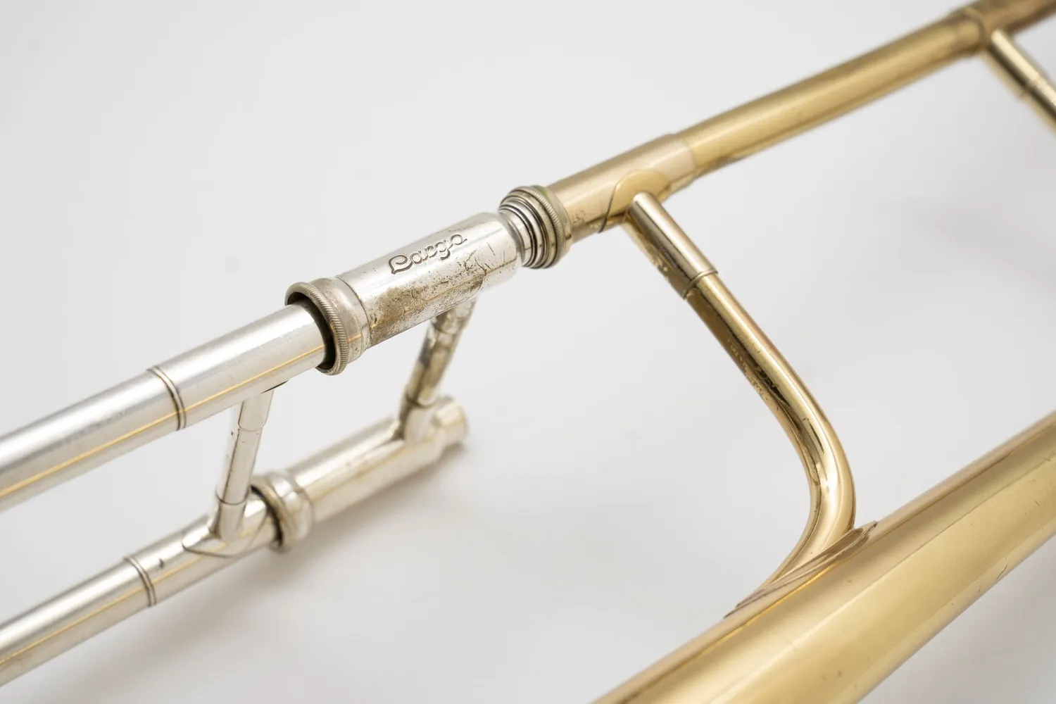 Selmer Paris Largo trombone nr. 7128 uit 1969 vintage
