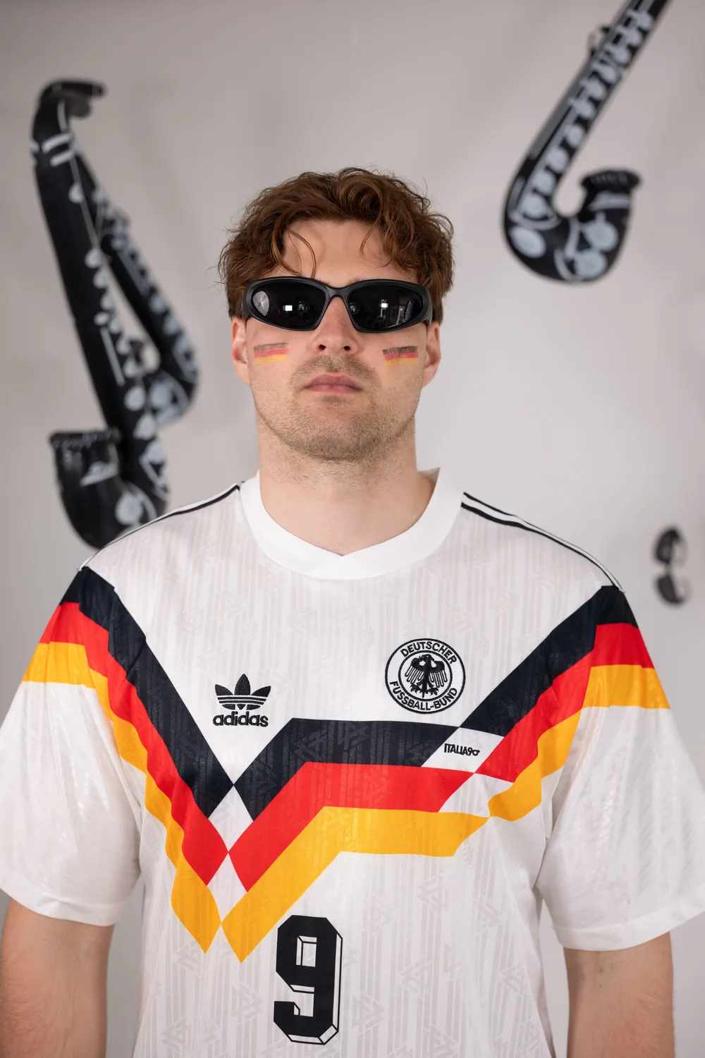 Stalaxy André WM verkleedset bril opblaas saxofoon