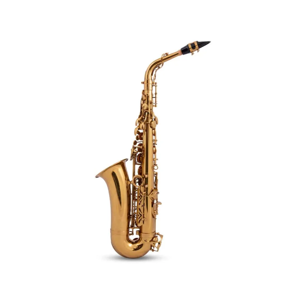 BetterSax Classic altsaxofoon Eb cognaclak met F# klep