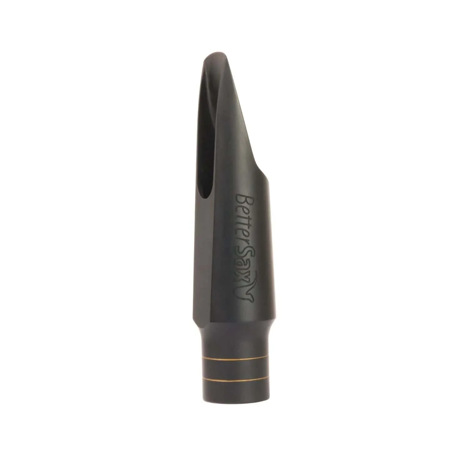 BetterSax Burnin' Bariton Mondstuk Hard Rubber Krachtig