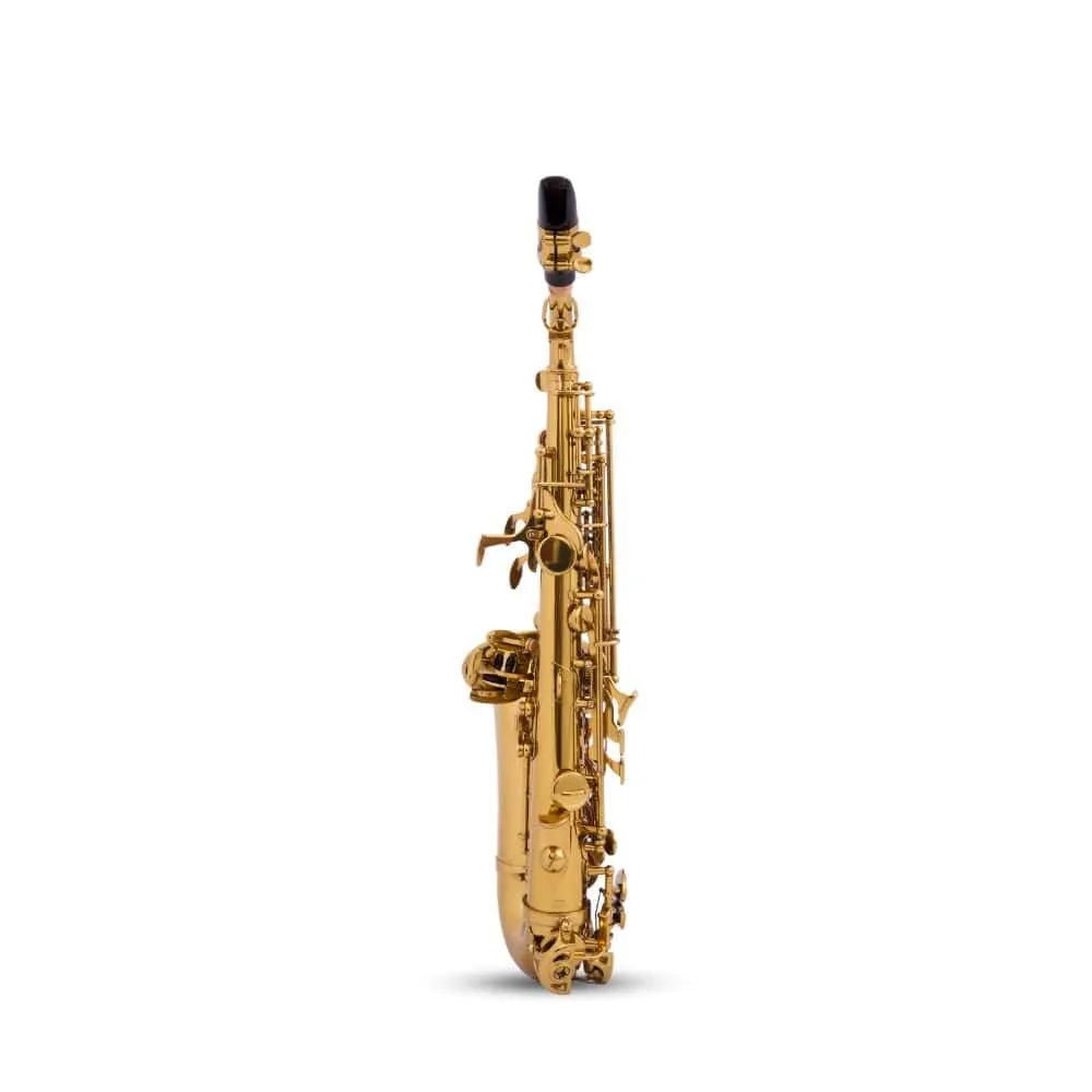 BetterSax Classic Gebogen Sopraansaxofoon Cognac Compleet