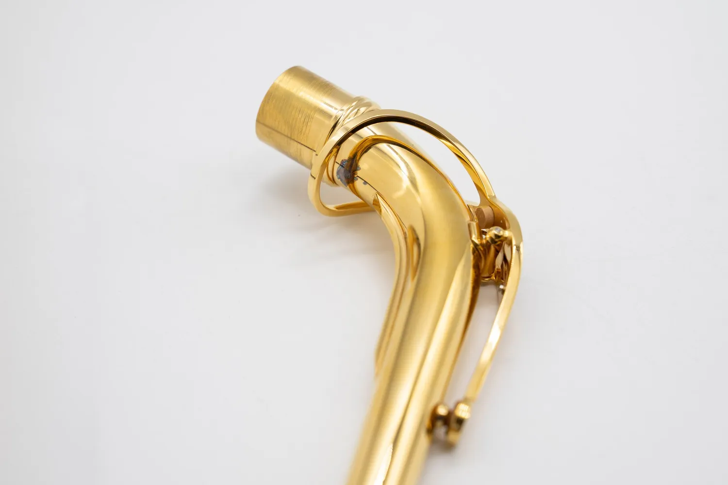 Selmer Paris Series III altsax hals massief zilver verguld