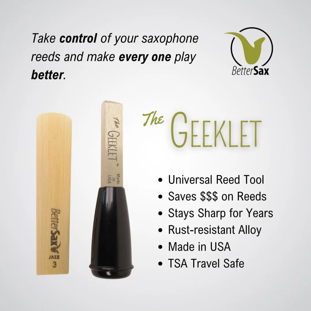 BetterSax Geeklet riet tool saxofoon vlak en balanceer tool