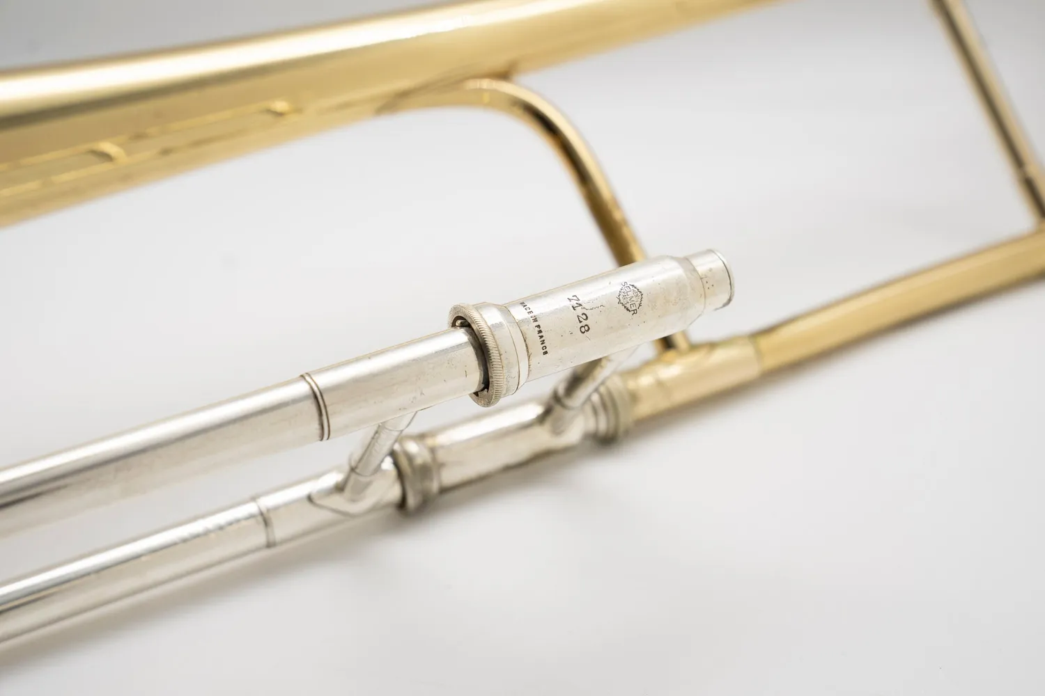 Selmer Paris Largo trombone nr. 7128 uit 1969 vintage