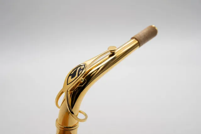Selmer Paris Series III altsax hals massief zilver verguld