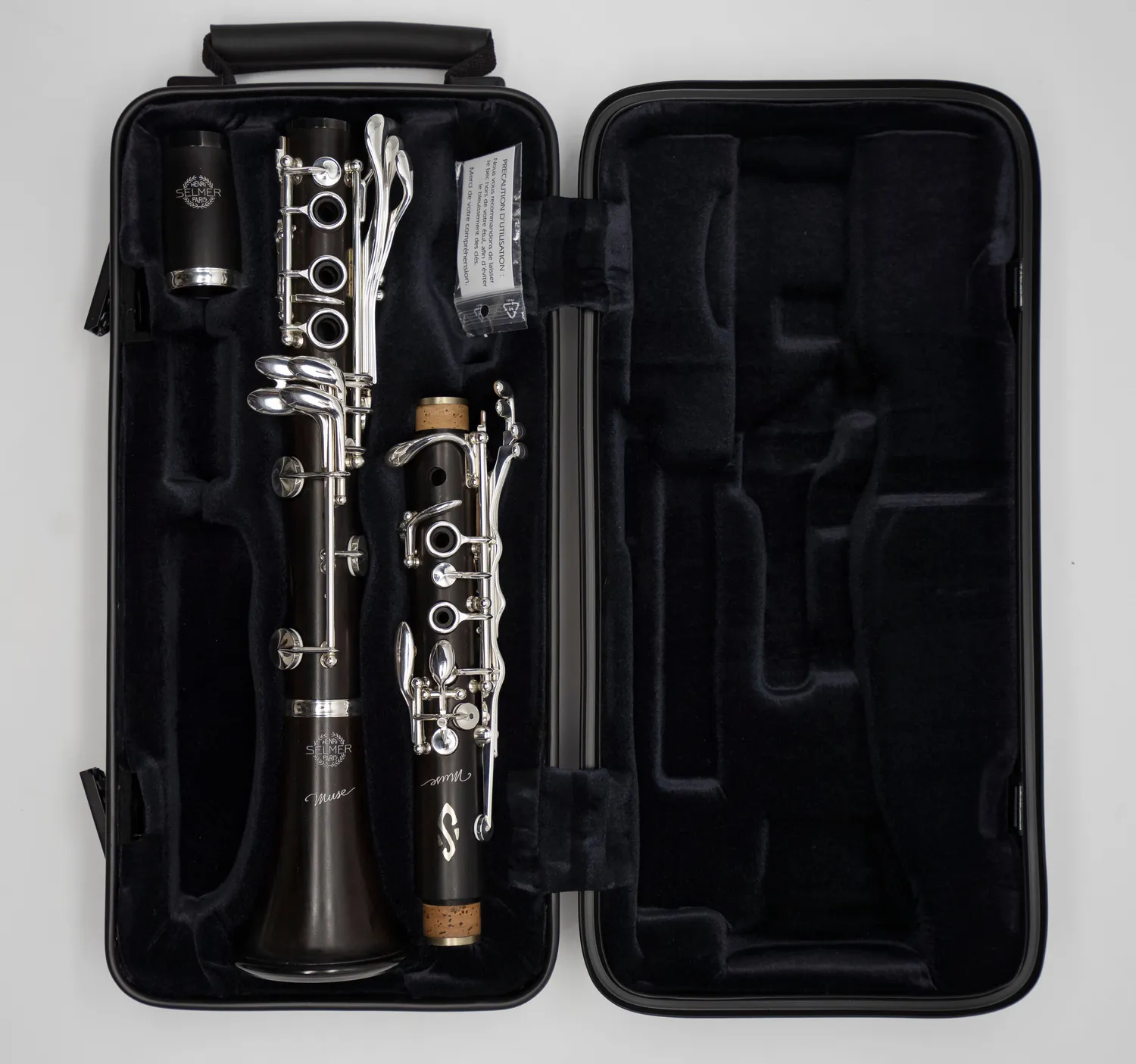 Selmer Paris PRiSme Bb-klarinet koffer 1,06 kg grijs