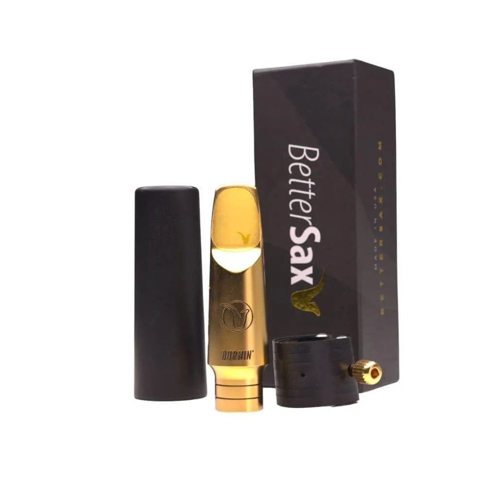 BetterSax Burnin Metal altsax mondstuk matgoud
