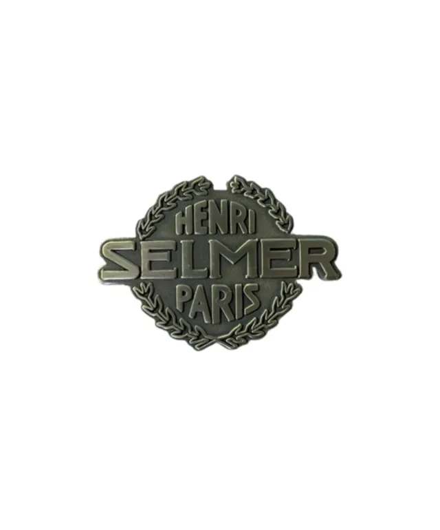 Selmer Paris pins speldje logo 4x3 cm emaille