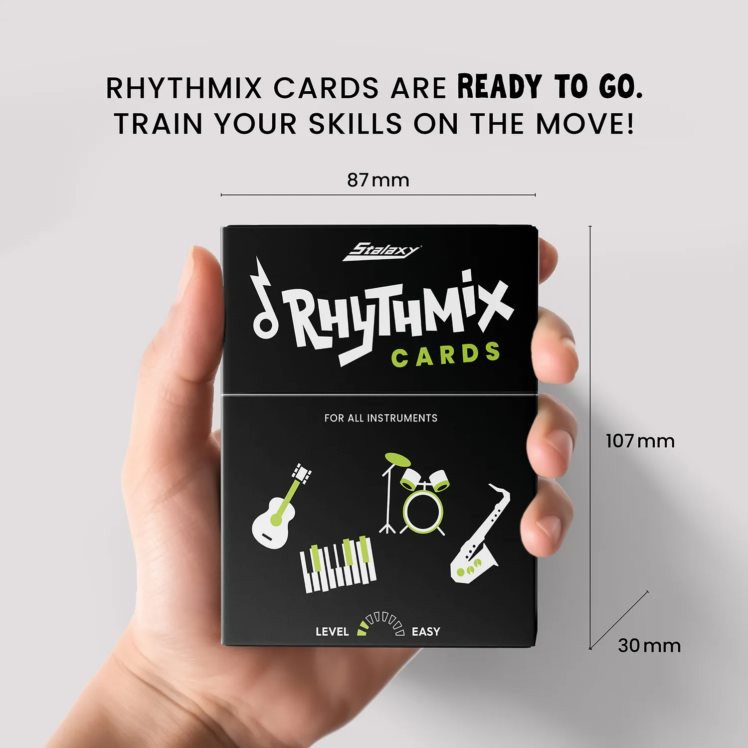 Stalaxy Rhythmix Cards ritmekaarten 50 lessen Easy