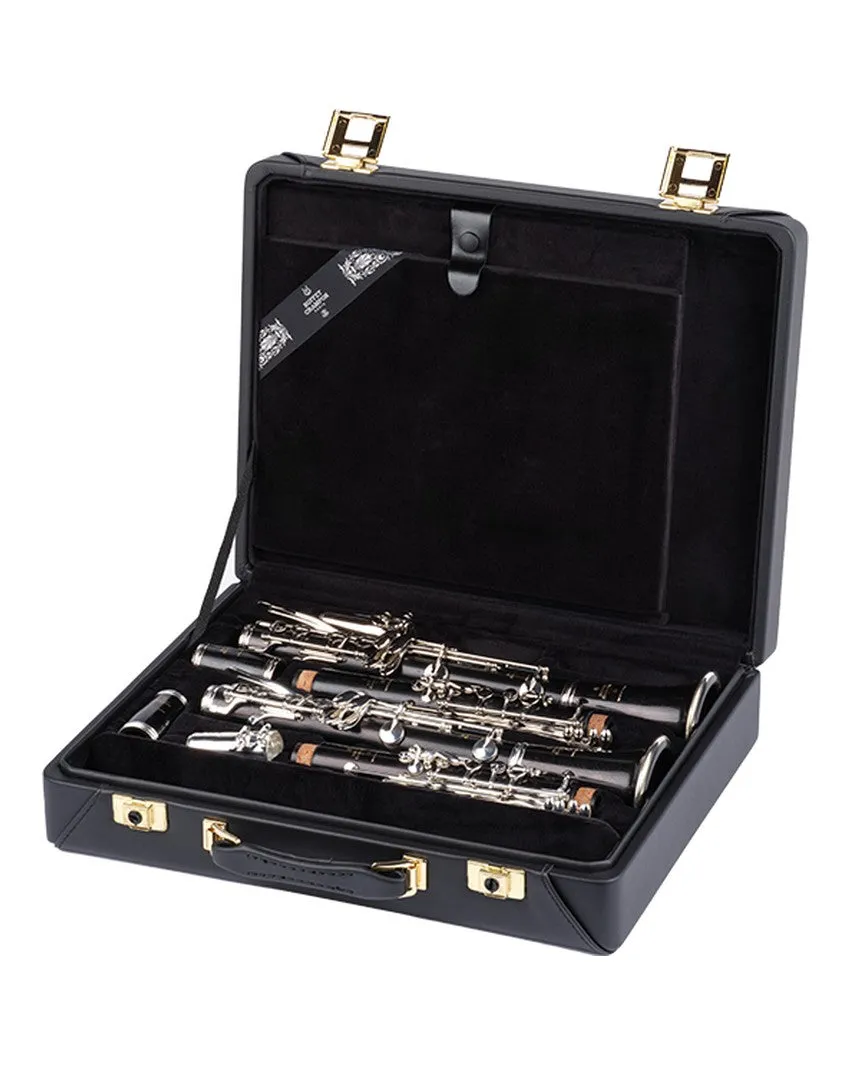Buffet Crampon BC6722 klarinetkoffer Bb/A klarinet zwart vinyl
