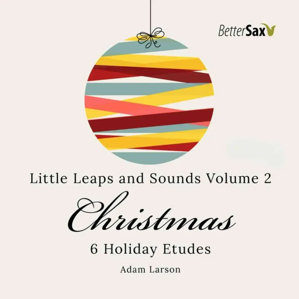 BetterSax Little Leaps and Sounds Vol. 2 kerst etudeboek