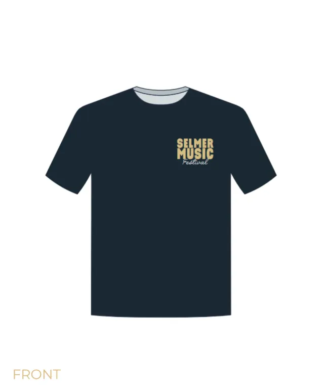 Selmer Paris Music Festival T-shirt 2XL blauw katoen