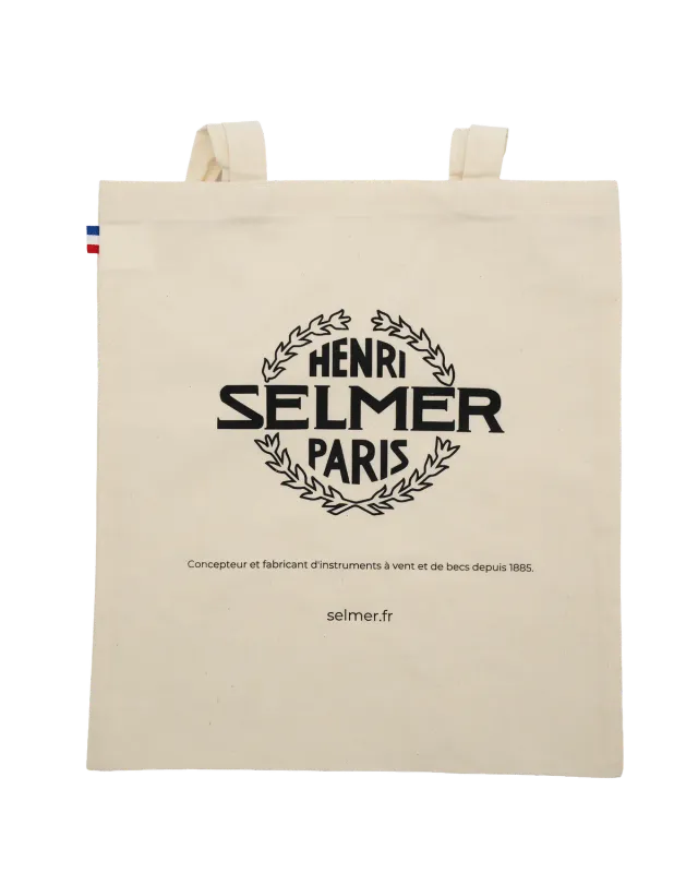 Selmer Paris totebag draagtas naturel katoen