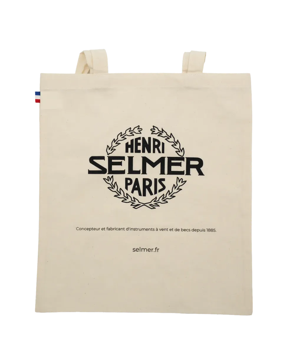 Selmer Paris totebag draagtas naturel katoen