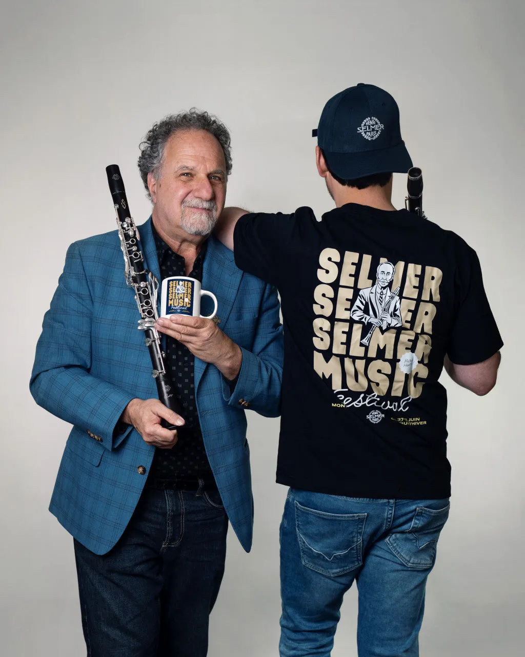 Selmer Paris Music Festival T-shirt 2XL blauw katoen
