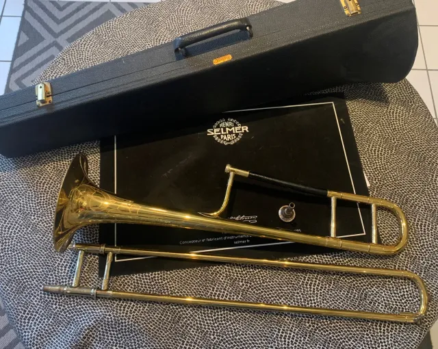 Selmer Paris Modified 23 tenortrombone Bb vintage boring