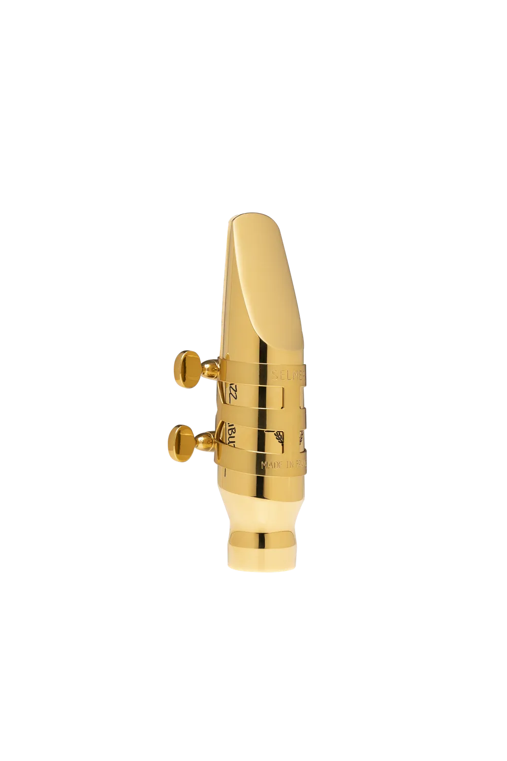 Selmer Paris ligatuur tenor metaal mondstuk gelakt