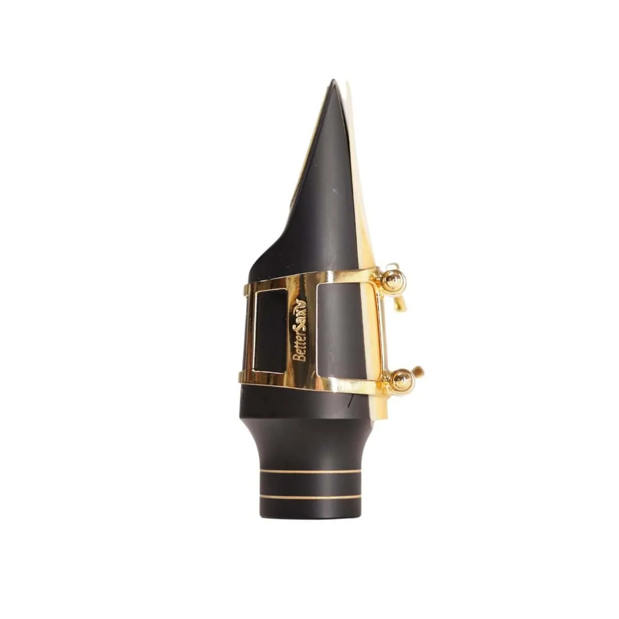 BetterSax Burnin ligatuur messing compacte grip