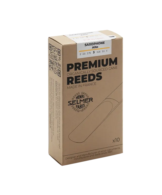 Selmer Paris altsax rieten 2,5 natuurriet doosje