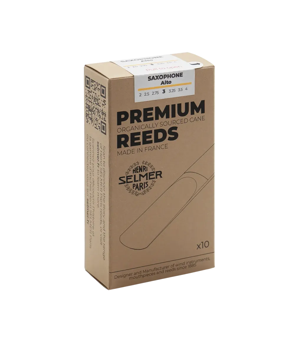 Selmer Paris altsax rieten 2,5 natuurriet doosje