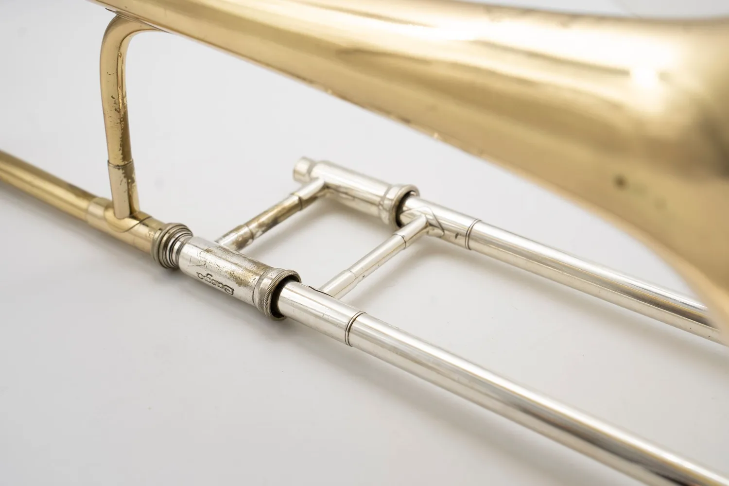 Selmer Paris Largo trombone nr. 7128 uit 1969 vintage