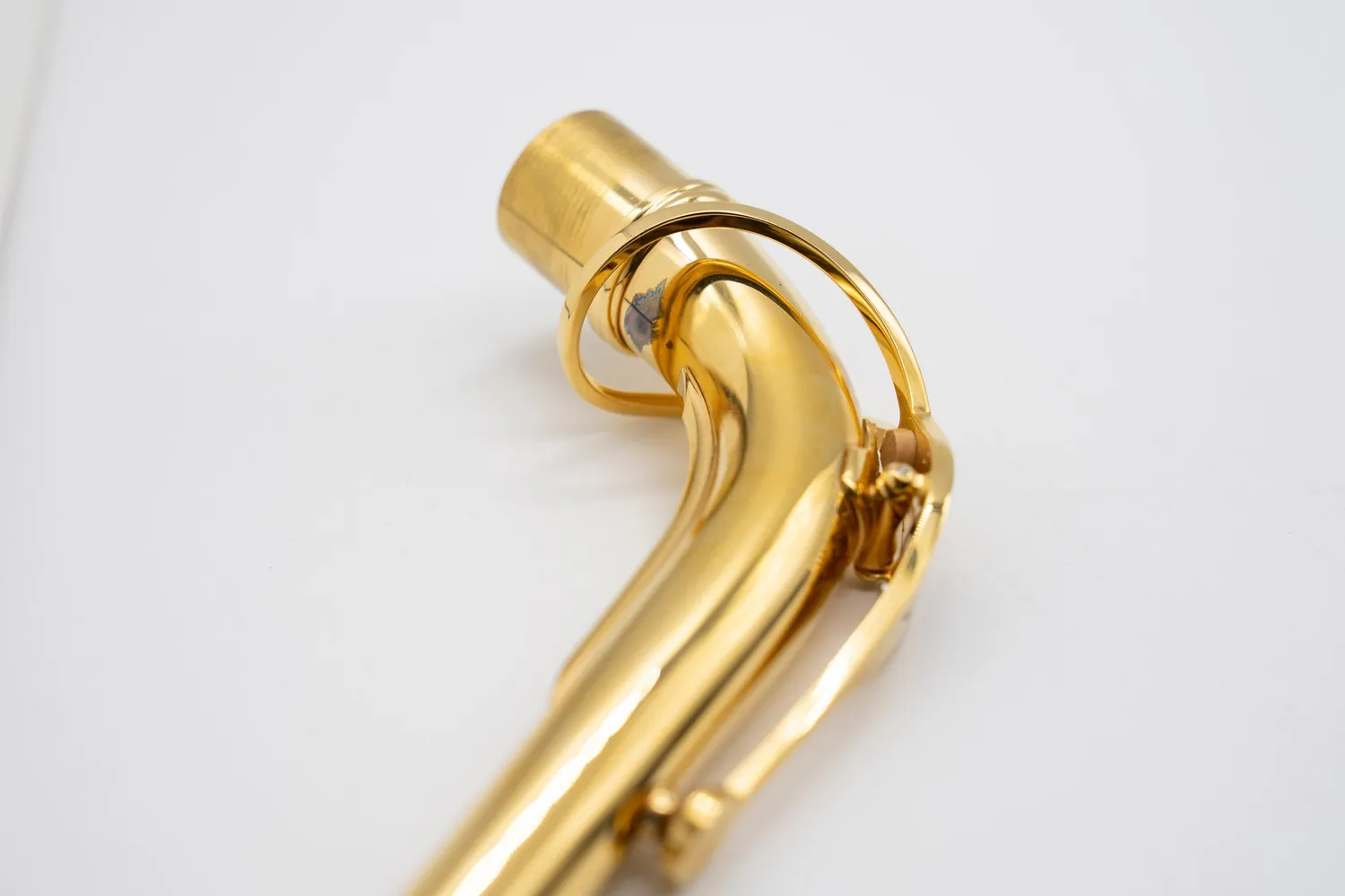 Selmer Paris Series III altsax hals massief zilver verguld